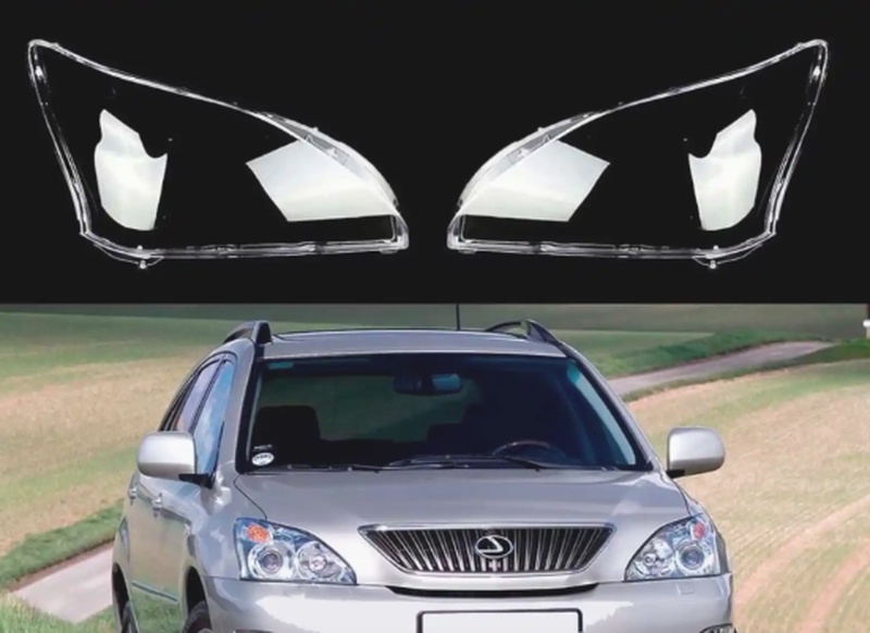 Стекло фары Lexus Rx 2003-2009